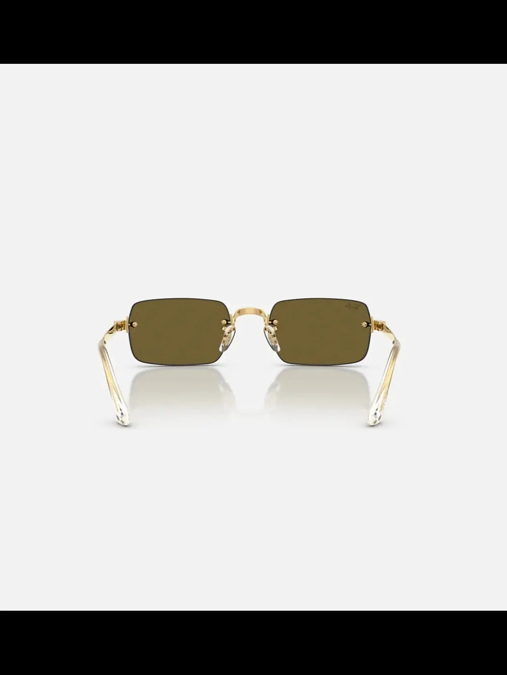 Ray-Ban RB3928 A$AP Rocky Gold Frame with Brown Lenses